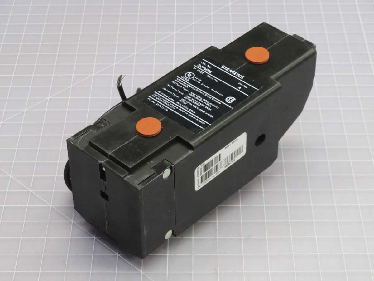 SIEMENS S07MN6 CIRCUIT BREAKER T258834 - CIRCUIT BREAKERS