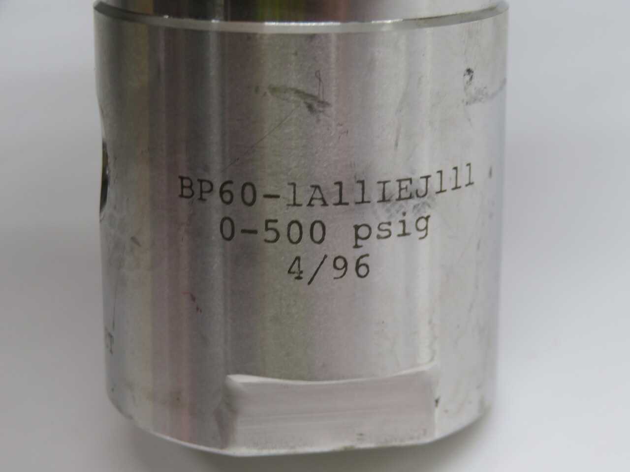 GO REGULATOR BP60-1A111EJ111 REGULATOR T261778 - PNEUMATIC REGULATOR
