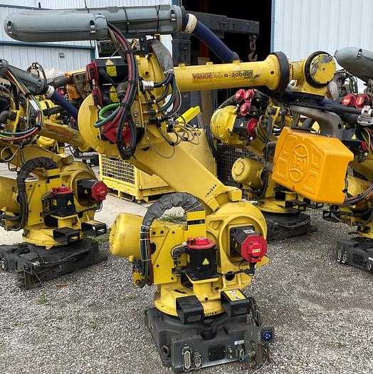 2009 FANUC R-2000IB/165F ROBOT, 165KG PAYLOAD, 2655MM REACH, R-30IA CONTROLLER - ARTICULATED ROBOTS