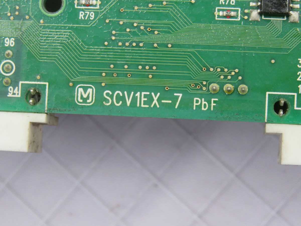 PANASONIC SCV1EX-7 PBF CIRCUIT BOARD BH0645 - OPERATOR CONTROLS