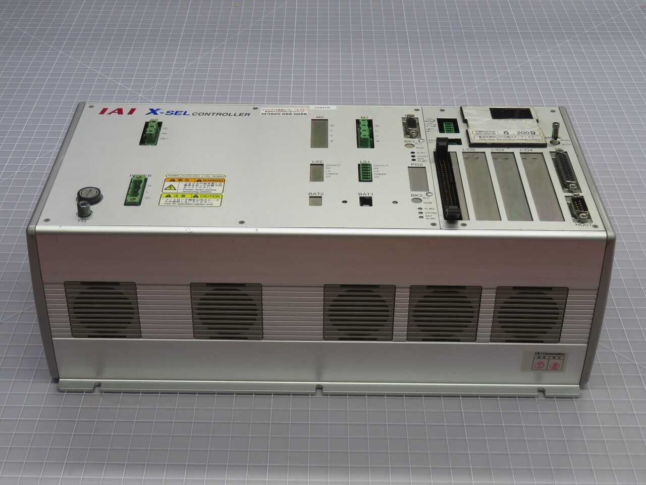 IAI XSEL-K-1-60I-N1-EEE-2-2 800205610 X-SEL CONTROLLER T267594 - AUTOMATION & CONTROLS