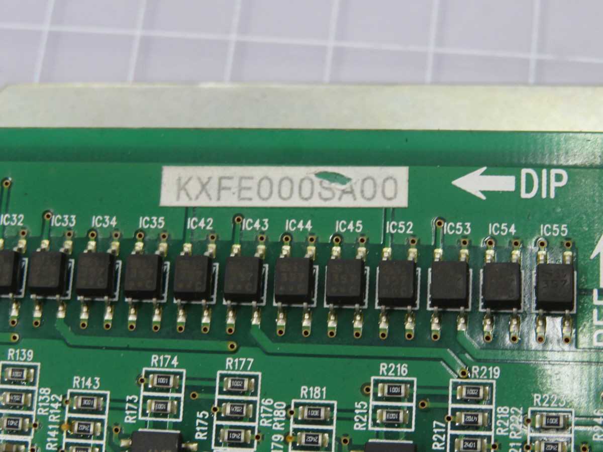PANASONIC PE1ACX-2 KXFE000SA00 PBF CIRCUIT BOARD BH0554 - OPERATOR CONTROLS