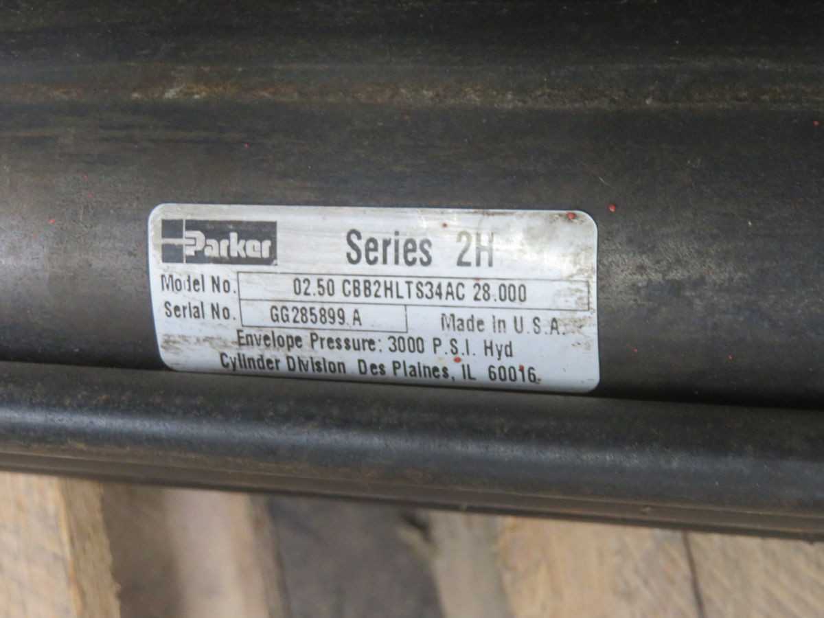 PARKER CBB2HLTS34AC PNEUMATIC CYLINDER T264606 - PNEUMATIC CYLINDER