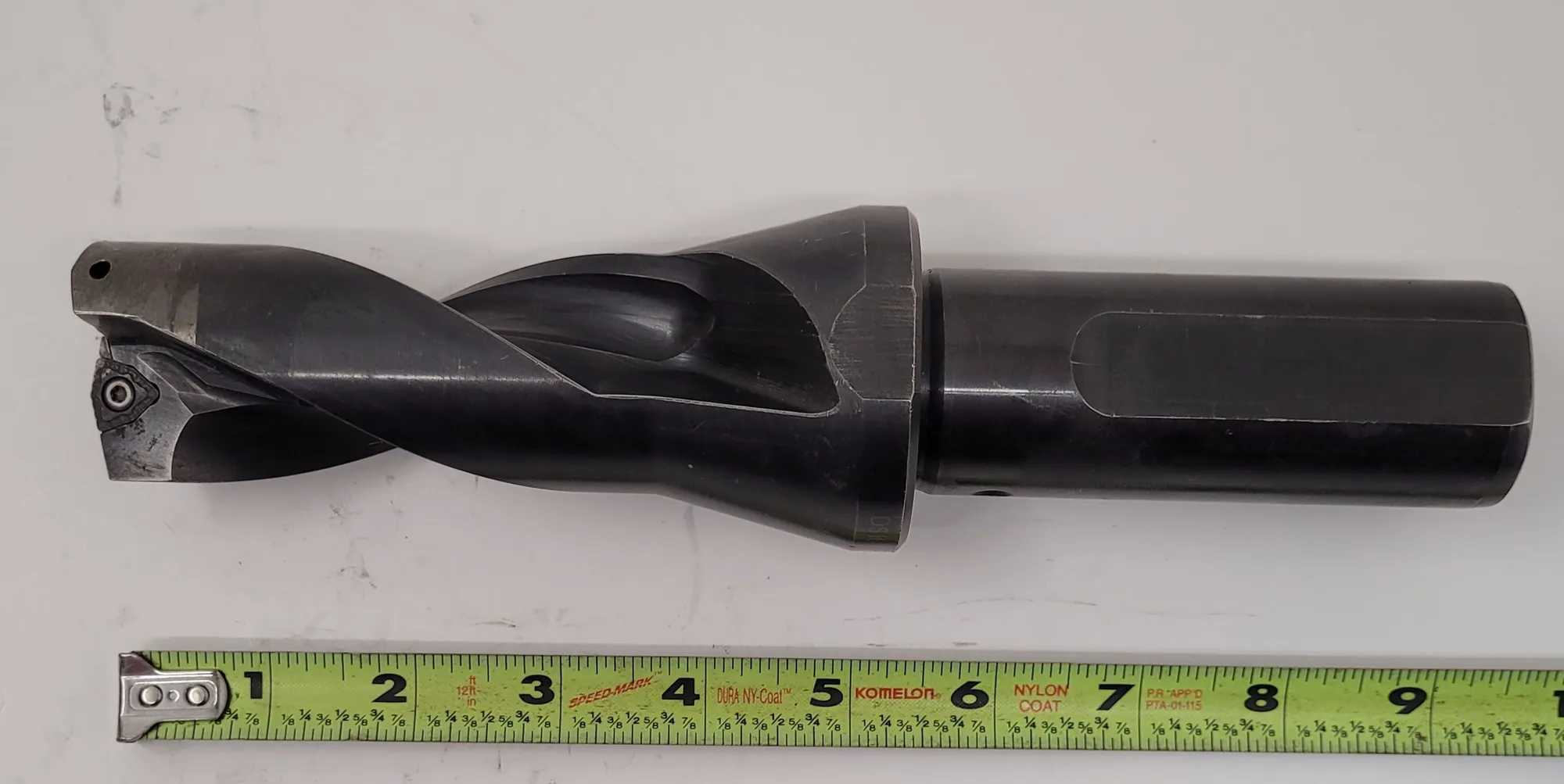 ISCAR INDEXABLE DRILL, 1.625" CUTTING DIA., COOLANT THROUGH - MACHINING TOOLING & PARTS