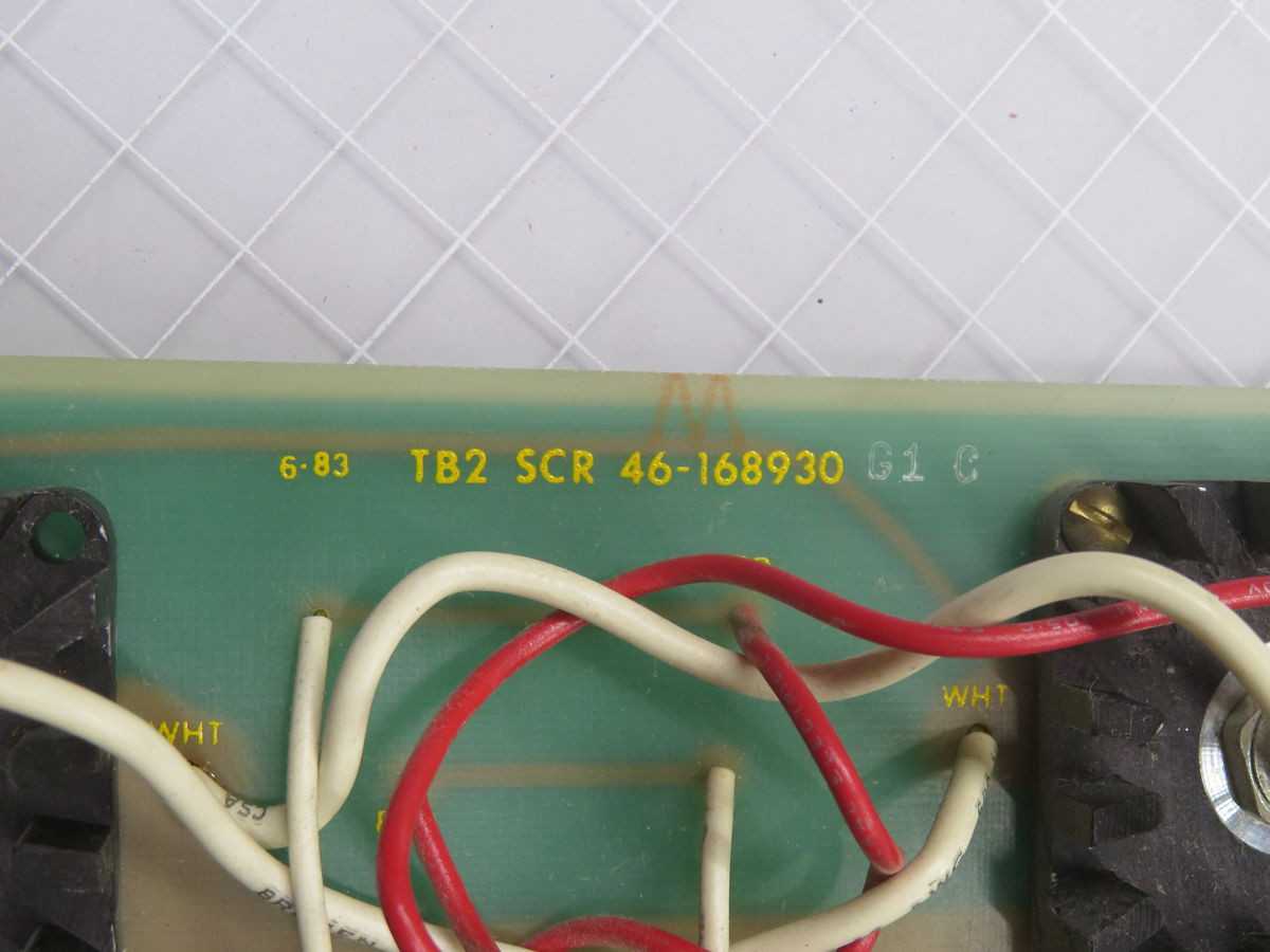GE 46-168930 TB2 SCR CIRCUIT BOARD T264901 - PCB CIRCUIT BOARDS