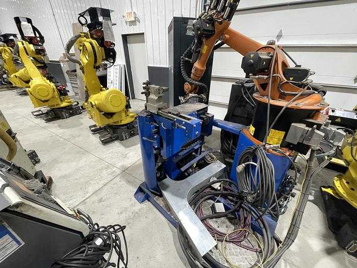 2014 KUKA KR16-2 ROBOTIC TUBE BENDER, 16KG PAYLOAD, 1611MM REACH, KRC4 CONTROLLER - ARTICULATED ROBOTS