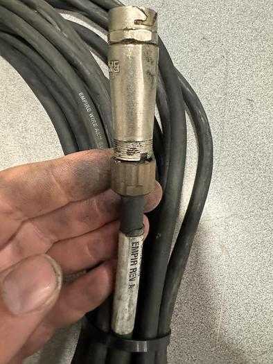 FANUC EE-0365-302-017 RTU ROBOT VISION CABLE, INDUSTRIAL AUTOMATION, SHIELDED DESIGN - ROBOT PARTS