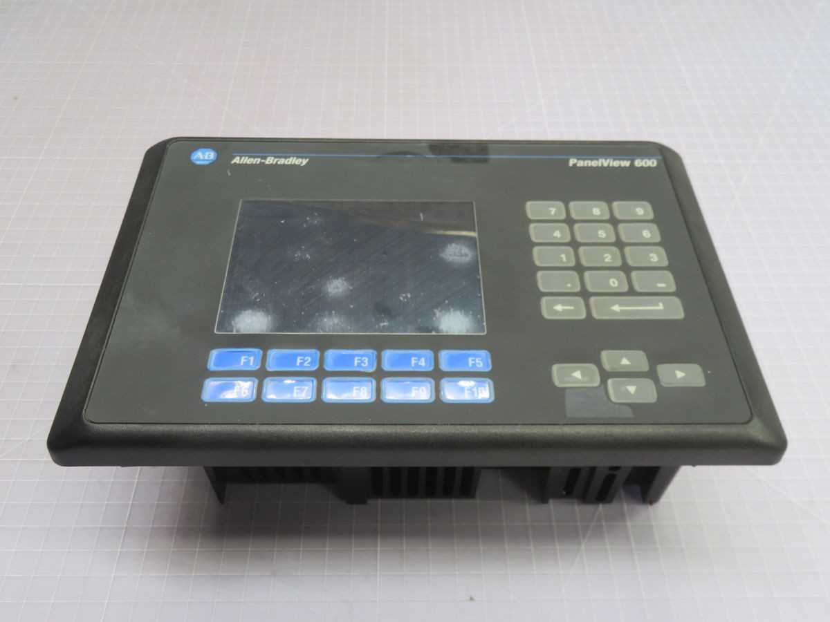 ALLEN BRADLEY 2711-B6C2, OPERATOR INTERFACE, 5.7IN COLOR, KEYPAD TOUCH, 100-240V AC - OPERATOR INTERFACE PANELS