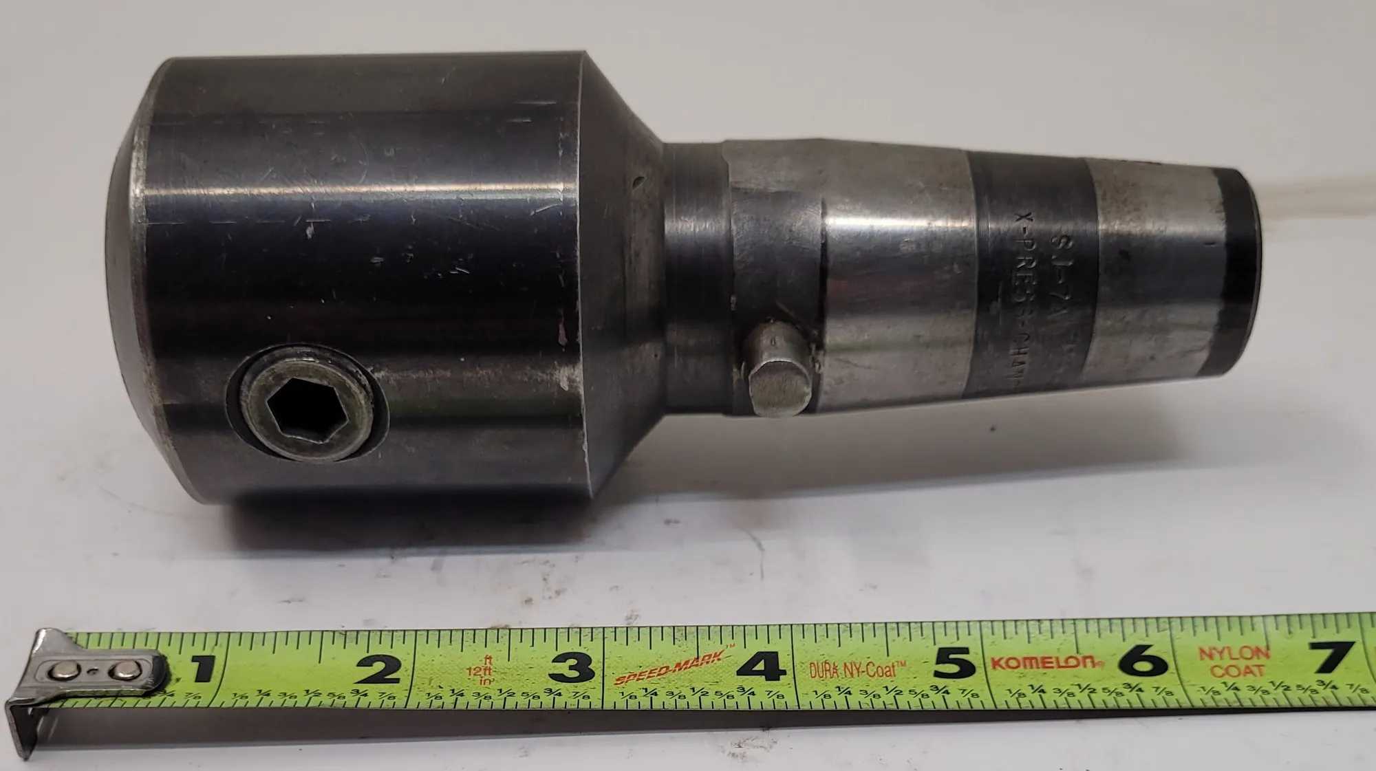 SCULLY JONES 95613 XPRESS CHANGE END MILL HOLDER – 1.250IN HOLE DIA. 1.25 IN BODY DIA. 2.61 IN - MACHINING ACCESSORIES & TOOLING