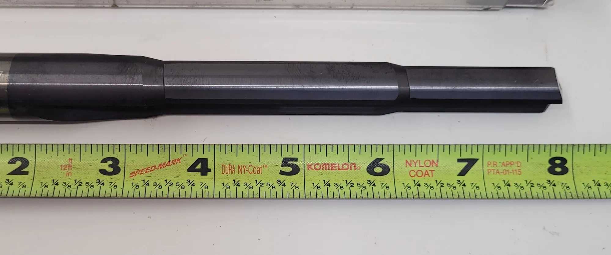 SECO RD-S3CIU-S122551 2 FLUTE TOOLING, OAL: 8.0”, SHANK DIA: .78”, HEAD DIA: .55” - MACHINING TOOLING & PARTS