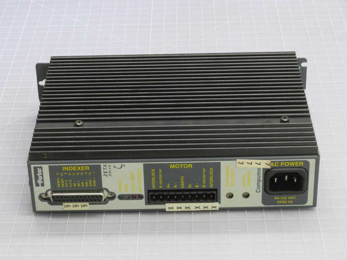 PARKER 87-014030-02A STEPPER DRIVE, 120-240 VAC IN, 3.0 A CONT, 4.2 A PEAK, 50,800 STEPS/REV - SERVO DRIVES