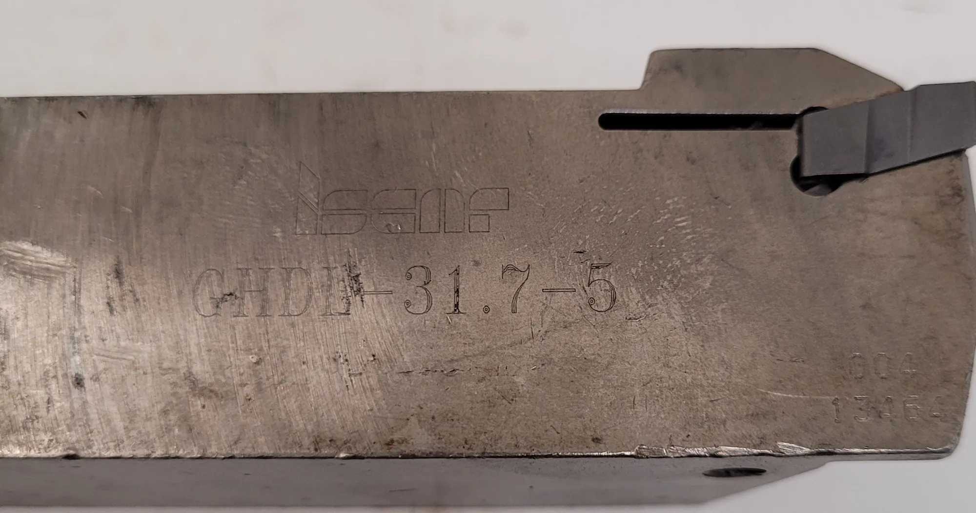 ISCAR GHDL-31.7-5 GROOVE/TURN INDEXABLE HOLDER - MACHINE TOOLING