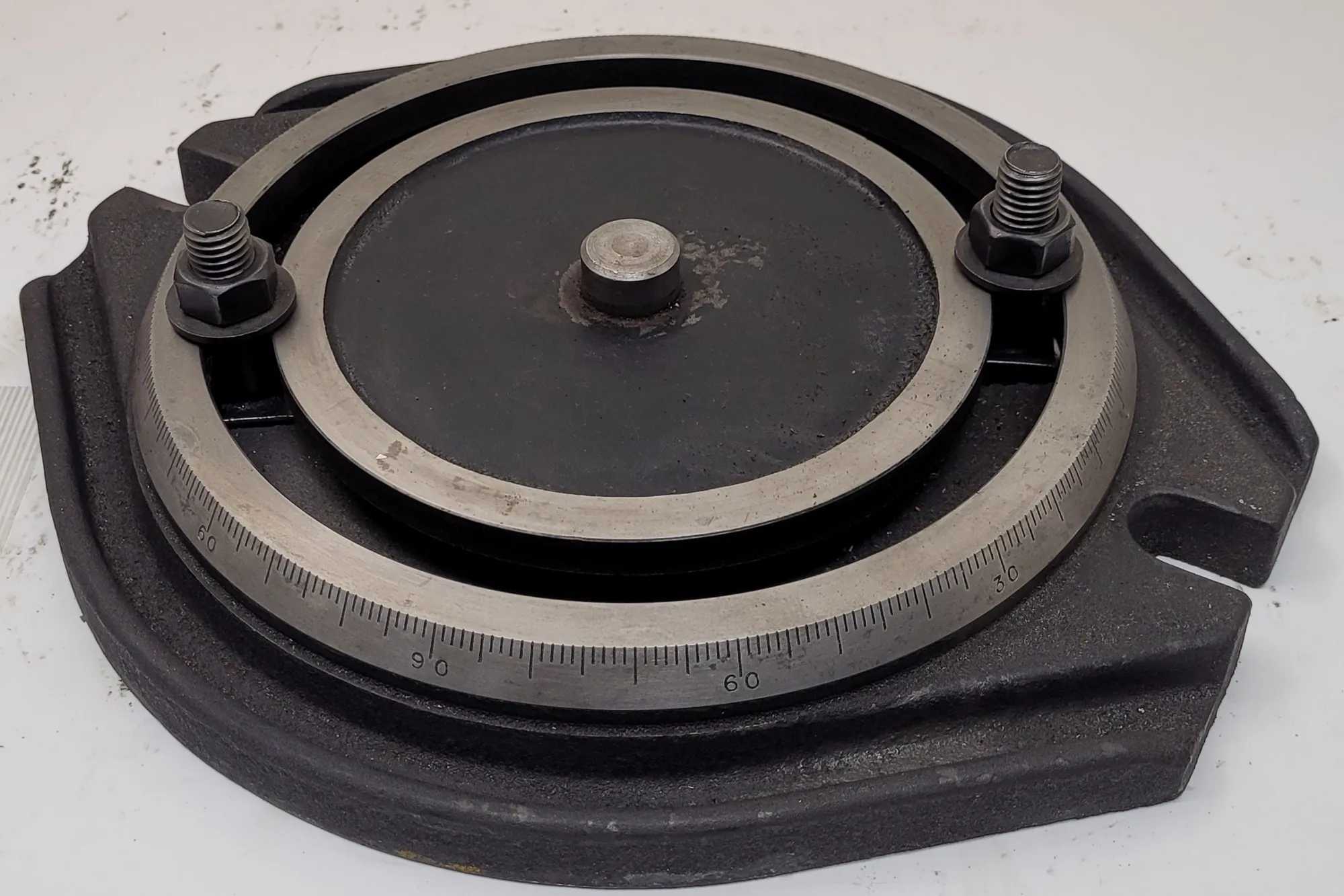 MACHINE TOOL VISE SWIVEL BASE - MACHINING TOOLING & PARTS