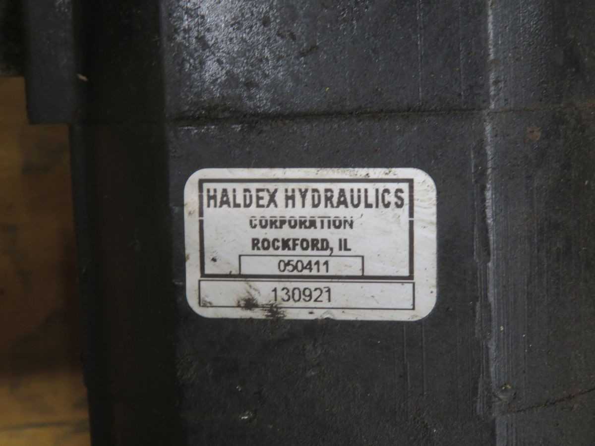 HALDEX HYDRAULICS 050411 130921 HYDRAULIC POWER UNIT T262817 - HYDRAULIC POWER UNIT