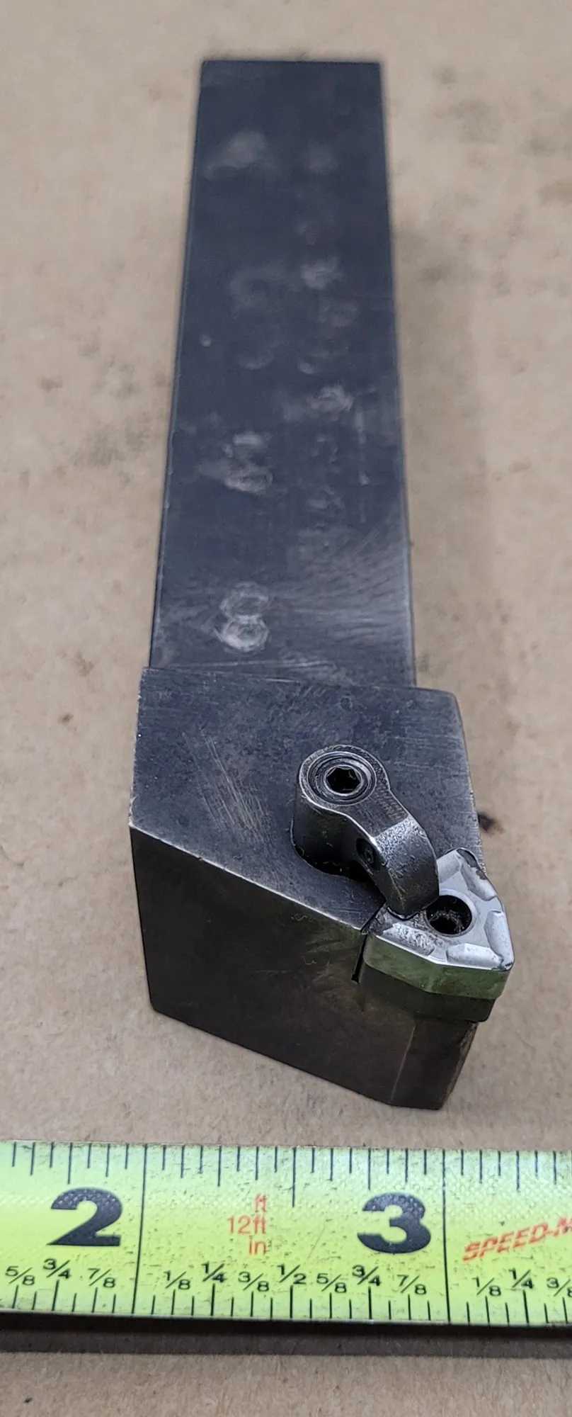 SECO MWLNR-16-3D INDEXABLE TURNING TOOLHOLDER, 95.0 LEAD ANGLE, 1 SHANK WXH, 6.0000 OAL, RH - MACHINING TOOLING & PARTS