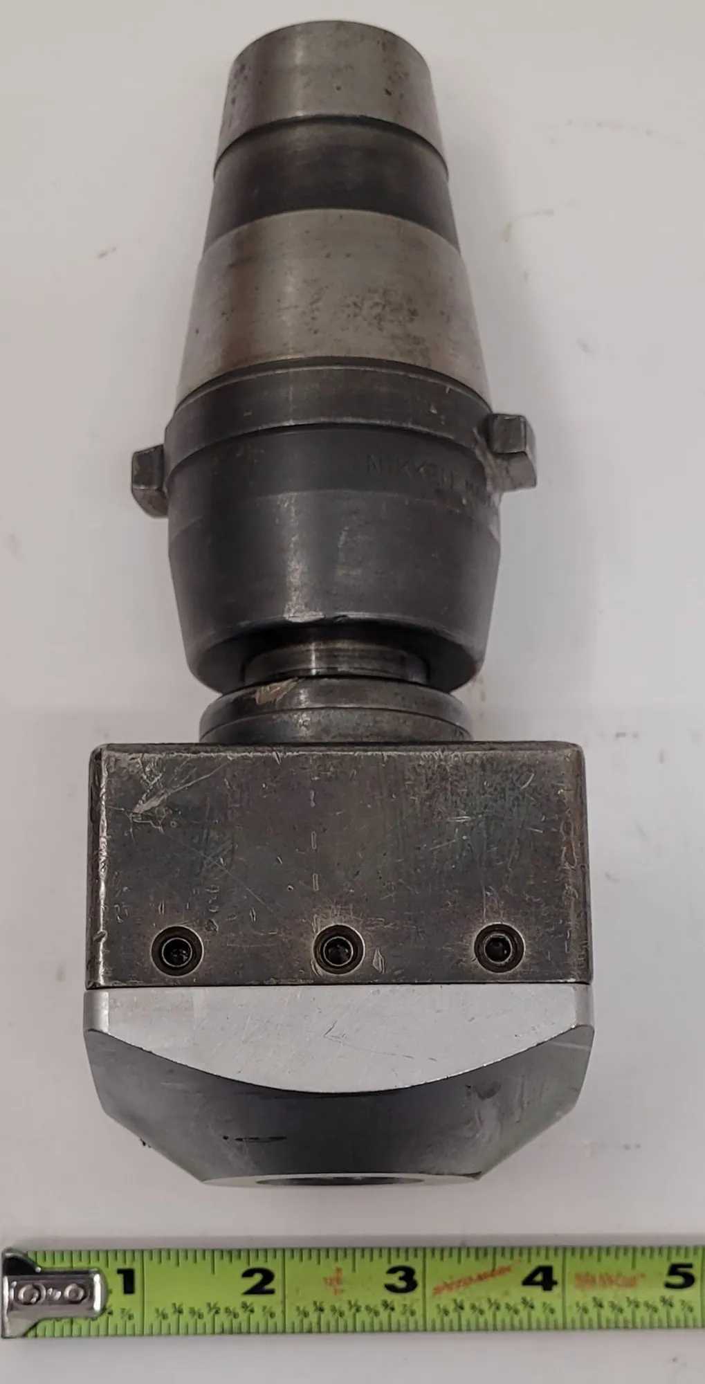 CRITERION S-3 BORING HEAD W/ NIKKEN TT45-MT4 HOLDER, 1.00” BORE DIAMETER, CAT 45 TAPER - MACHINE TOOLING
