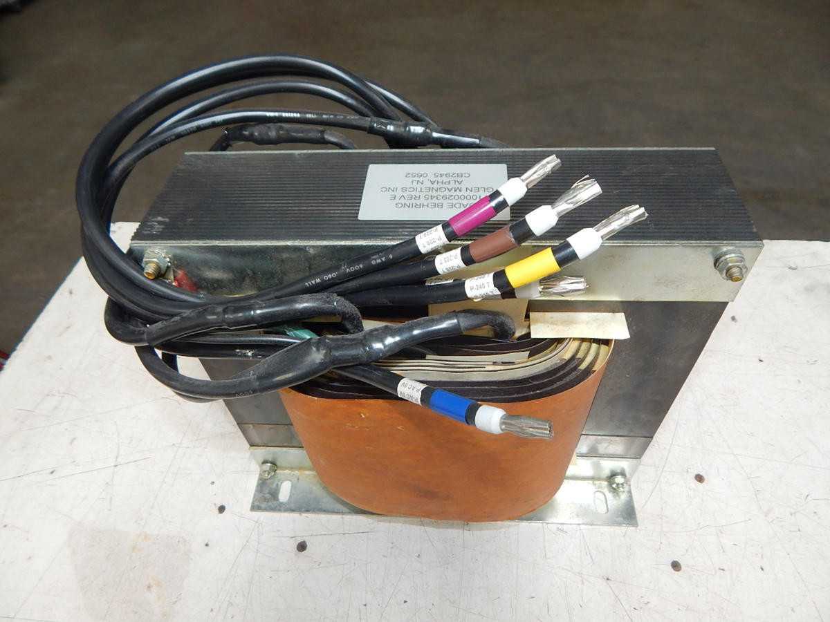 GLEN MAGNETICS, 1000029345, SINGLE-PHASE POWER TRANSFORMER, 120/240 VAC INPUT VOLTAGE - POWER TRANSFORMERS