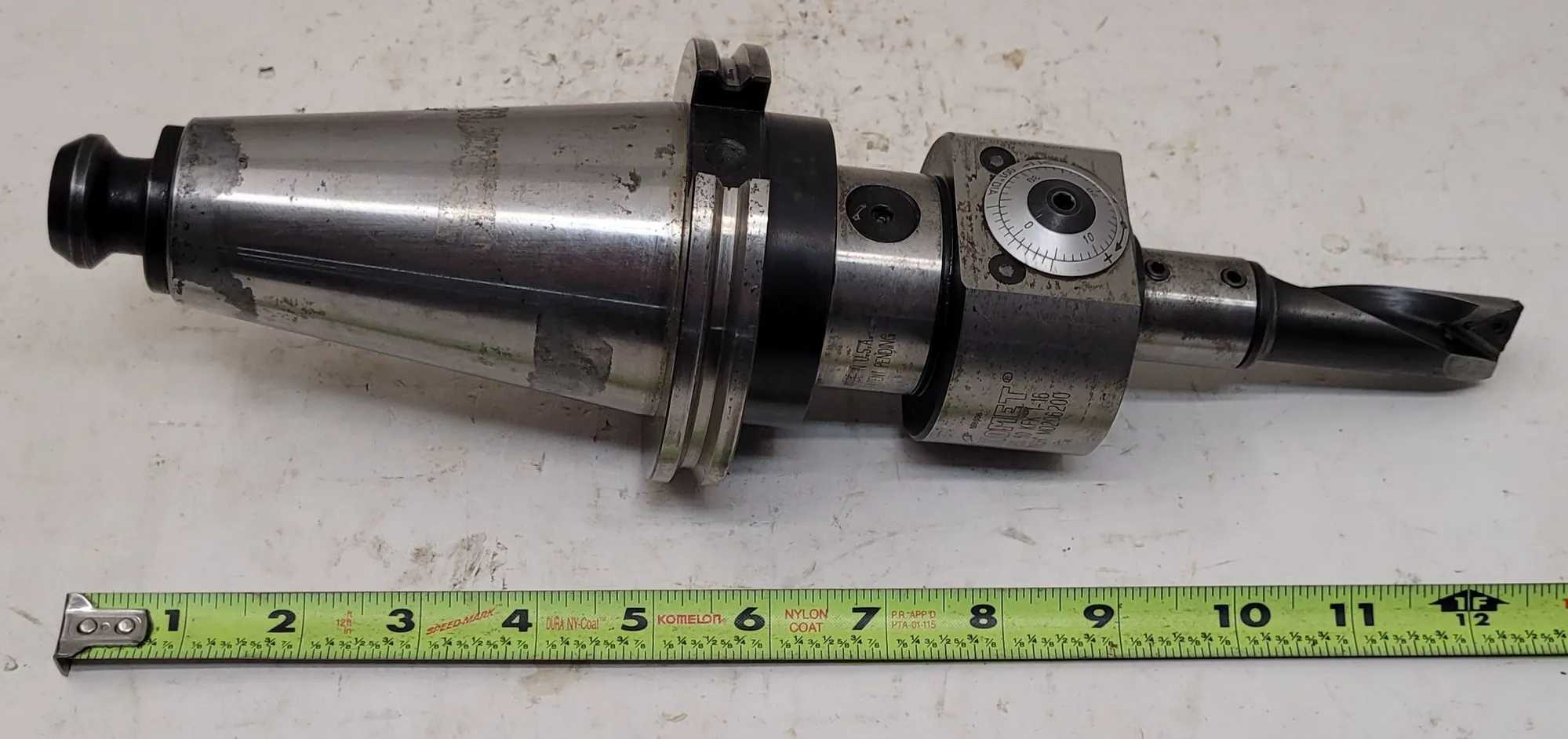 KOMET M0206200 BORING HEAD - ABS 50 - CAT 50 HOLDER - 13” OAL - MACHINING TOOLING & PARTS