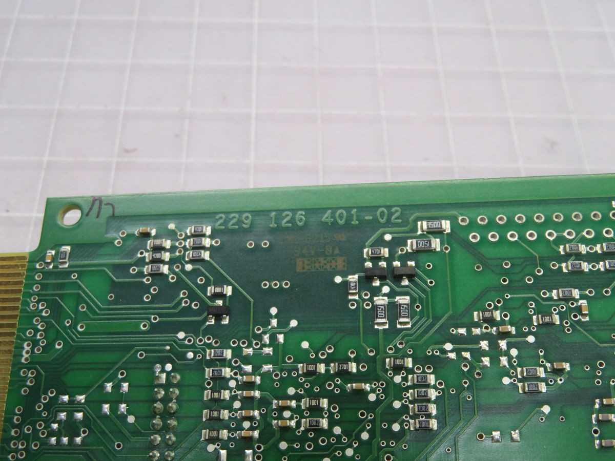 229 126 401-02 229 124 201-01 BOARD T263640 - PCB CIRCUIT BOARDS