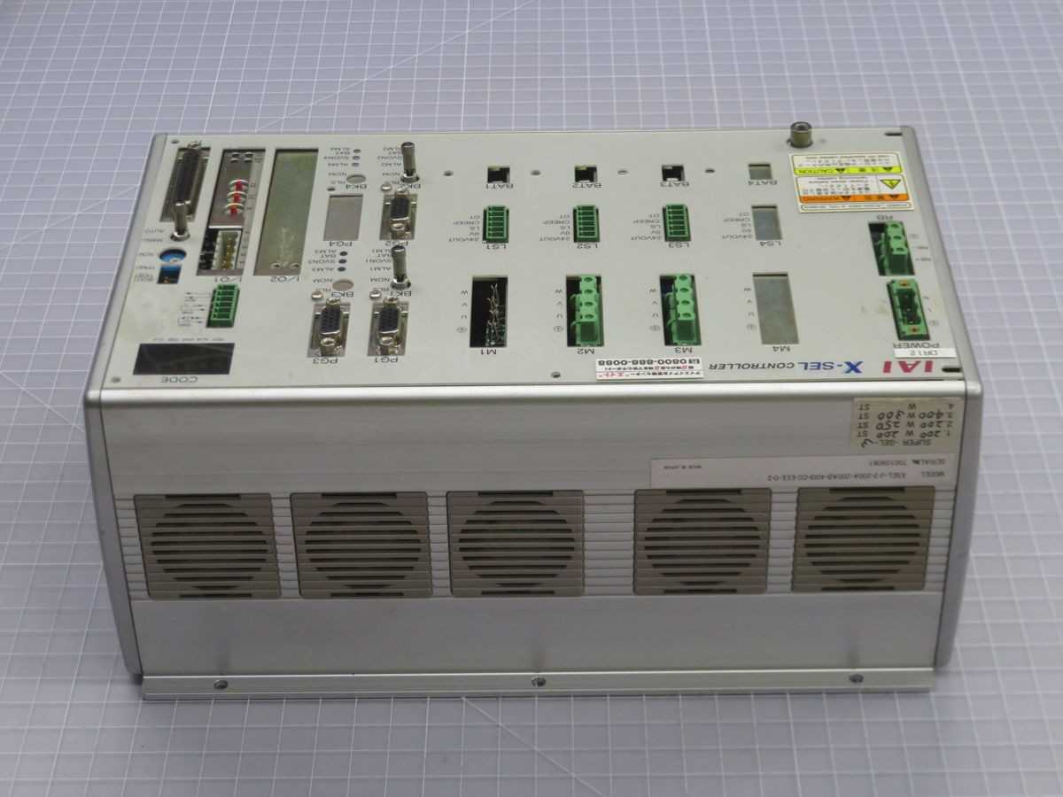 IAI XSEL-J-3-200A-200AB-400I-CC-EEE-0-2 PROGRAM CONTROLER T262141 - AUTOMATION & CONTROLS