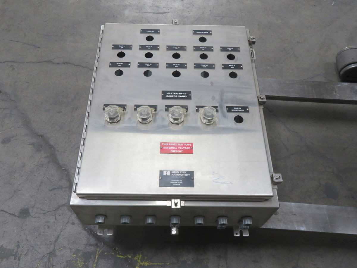 HOFFMAN A30H2408SSLP INDUSTRIAL CONTROL PANEL ENCLOSURE T263997 - ELECTRICAL ENCLOSURES