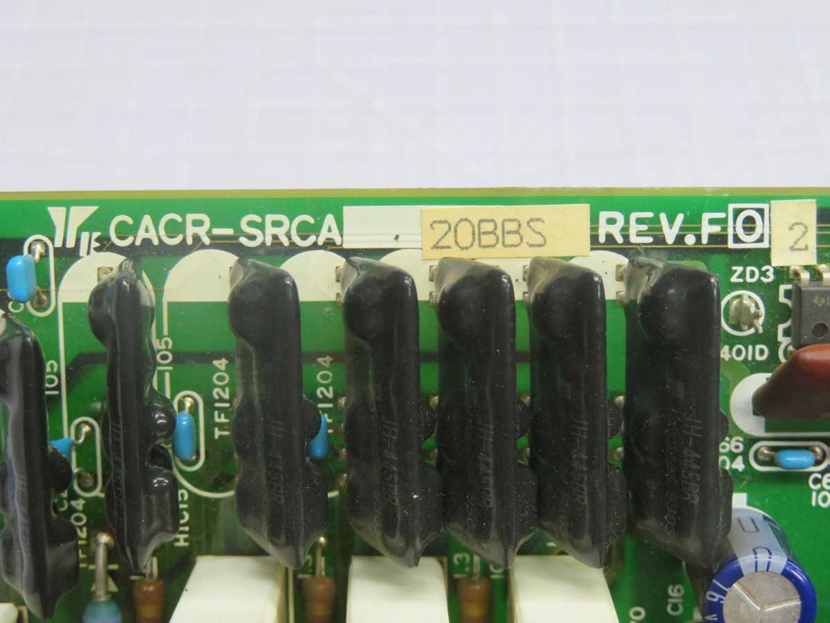 YASKAWA CACR-SRCA CACR-SR SERIES SERVO CONTROL EXPANSION BOARD T269071 - ROBOT CONTROLLERS