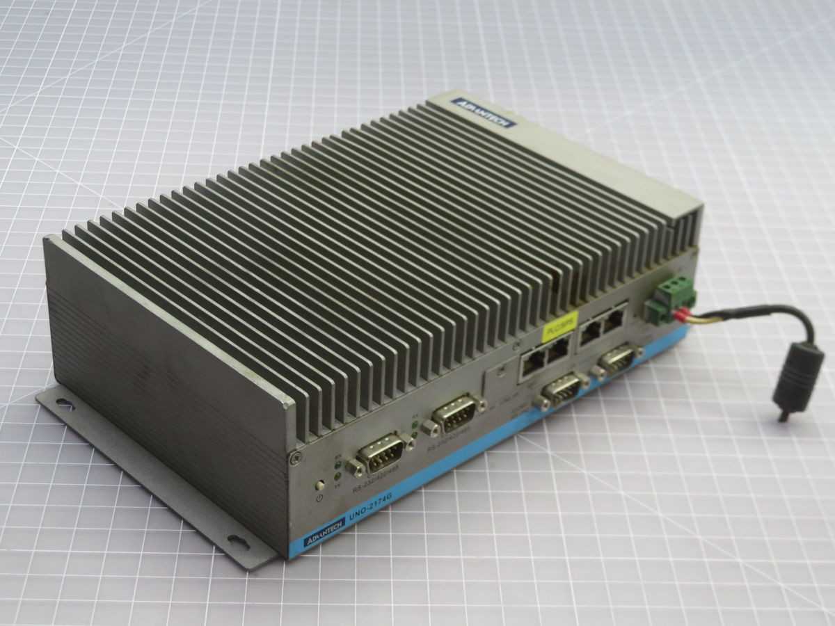 ADVANTECH UNO-2174G/2174GL EMBEDDED AUTOMATION COMPUTER BH0860 - AUTOMATION & CONTROLS