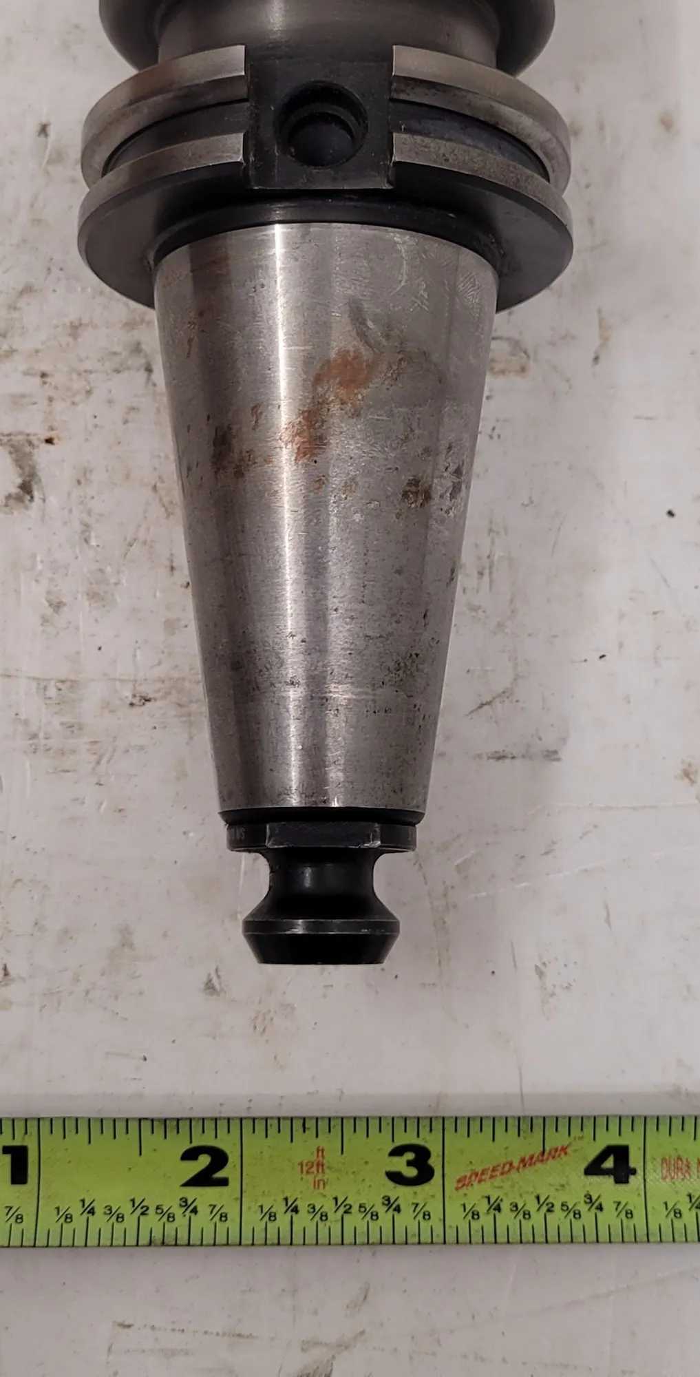 PARLEC C40-40ER412 CAT40 COLLET CHUCK (4.0" GAGE LENGTH, 6.75” OAL, 2.5” BODY DIA) - MACHINE TOOLING