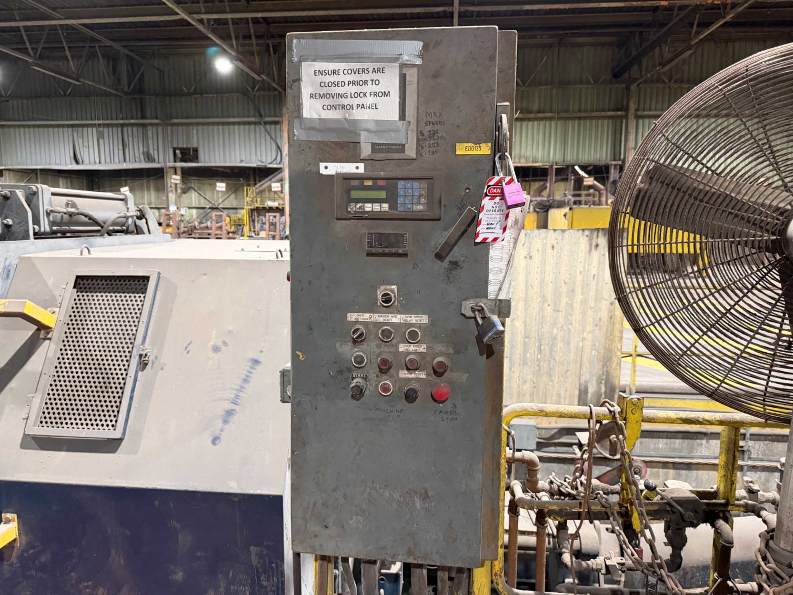 Ceeco 7 Carrier Tubular Wire Strander Line - WIRE MANUFACTURING