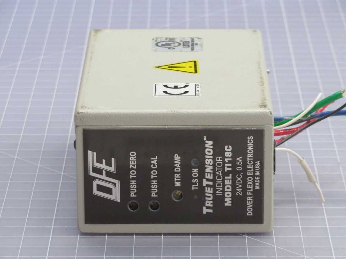 DOVER FLEXO T118C TENSION INDICATOR T262637 - SENSORS