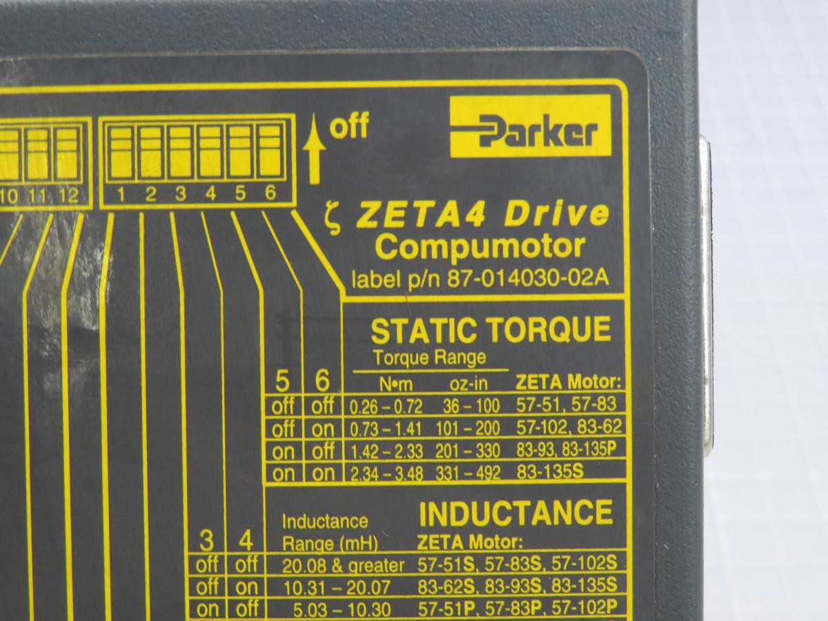 PARKER 87-014030-02A STEPPER DRIVE, 120-240 VAC IN, 3.0 A CONT, 4.2 A PEAK, 50,800 STEPS/REV - SERVO DRIVES