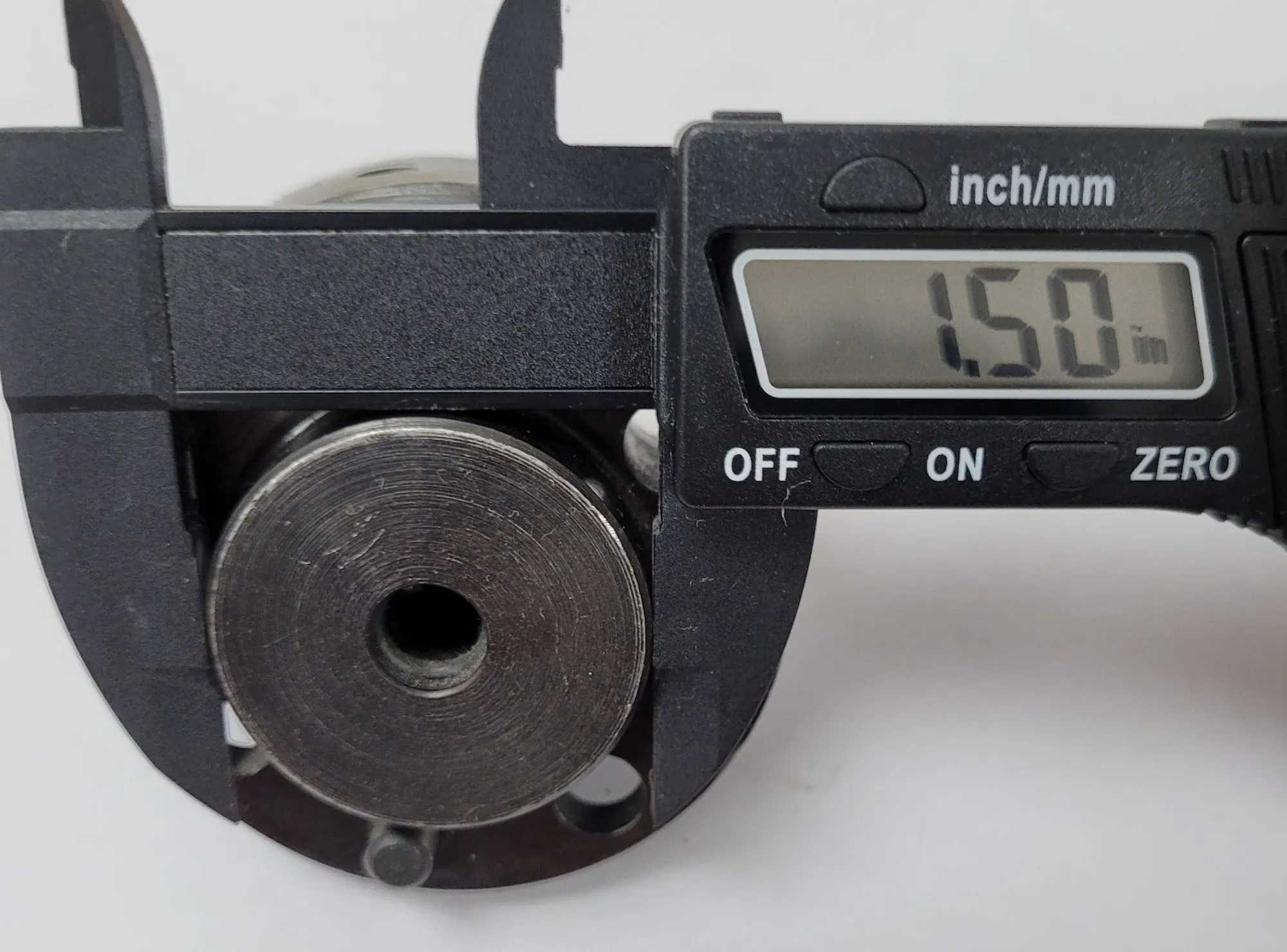 KENNAMETAL INDEXABLE BORING HEAD 1203CF5, 1.5” BORE END, 2.5” OD, 2” OAL - MACHINING TOOLING & PARTS