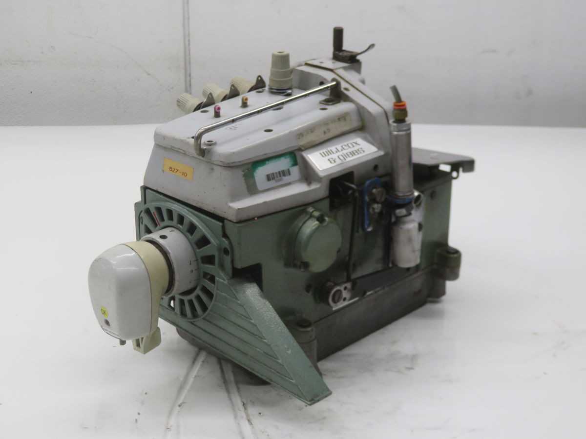 WILLCOX & GIBBS 504-E52-242 SEWING MACHINE - PLANT & FACILITY