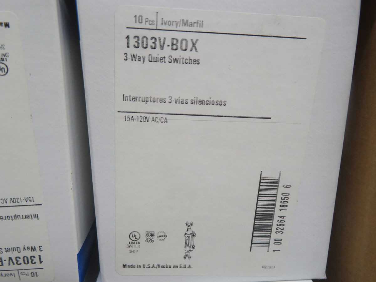 LOT OF 100 EATON 1303V-BOX TOGGLE SWITCH T263629 - SWITCHES