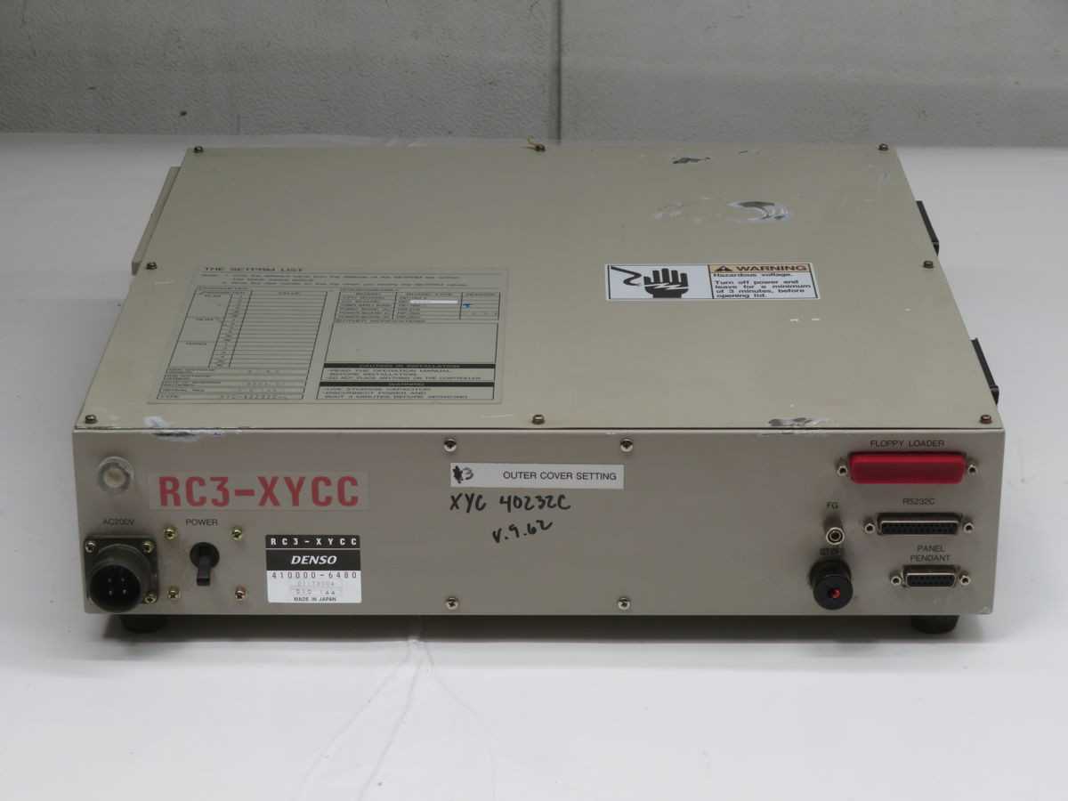 Denso RC3-XYCC Robot Controller T262965 - High Performance Automation Solution - ROBOT CONTROLLERS