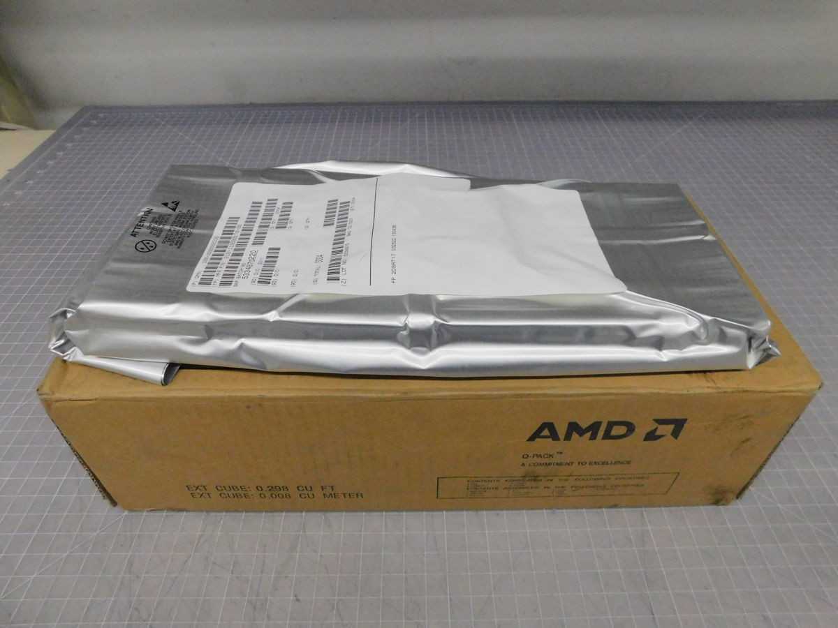 LOT OF 4 AMD 100-000000338, 210-119000270-00 EPYC MILAN 7343 3.2GHZ 16-CORE - INDUSTRIAL PARTS