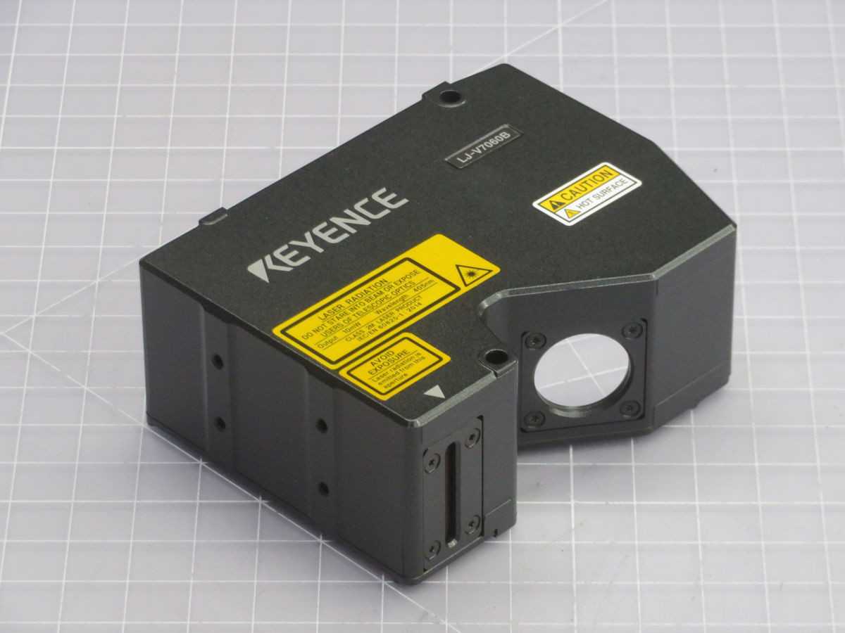 KEYENCE LJV7060B SENSORS, 24-48 MM Z-RANGE, 0.2 ΜM Z-REPEAT, 64 KHZ SPEED, IP67 - SENSORS