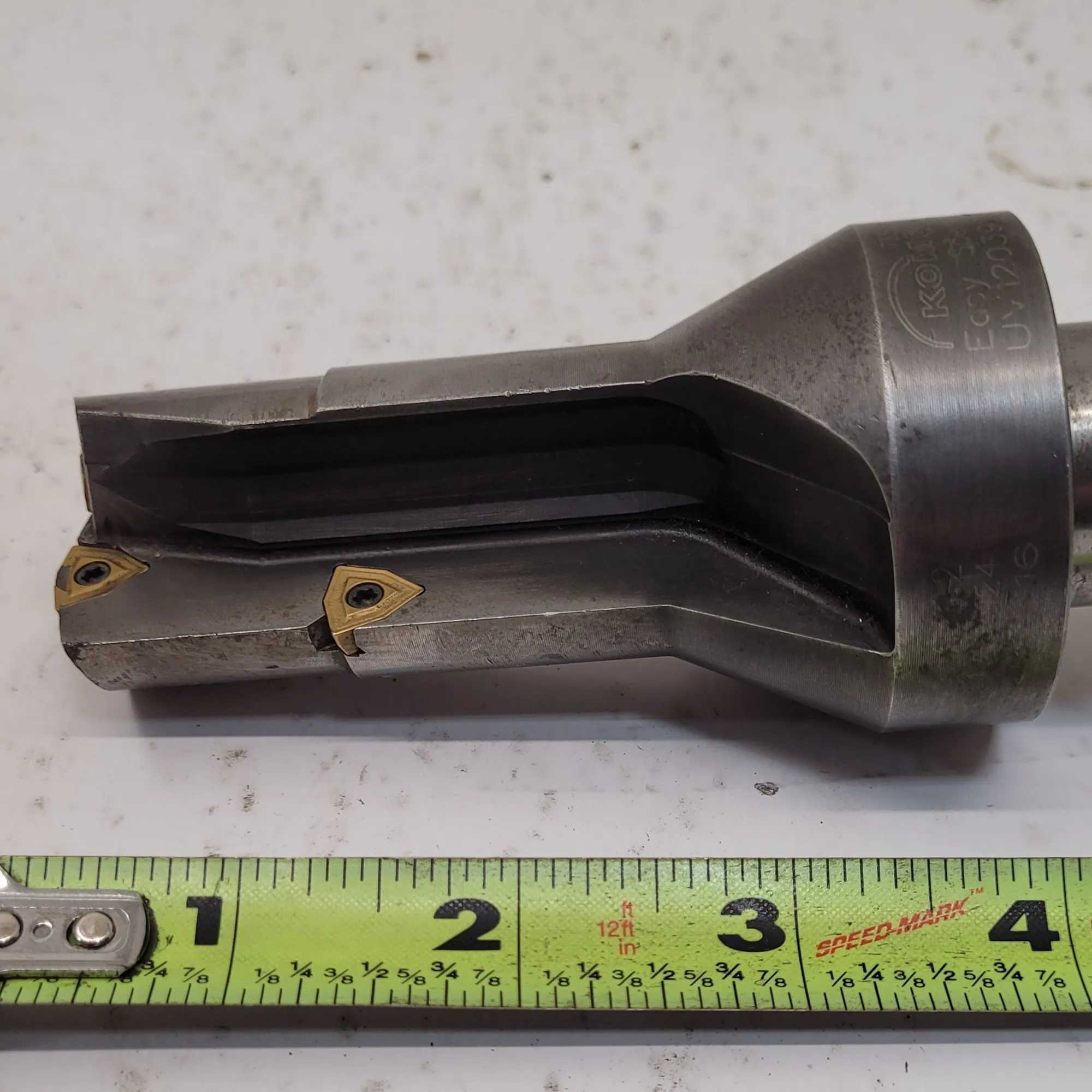 KOMET UV12 03920 INDEXABLE DRILL 5” OAL, 30MM DIAMETER, 2 FLUTES - MACHINE TOOLING