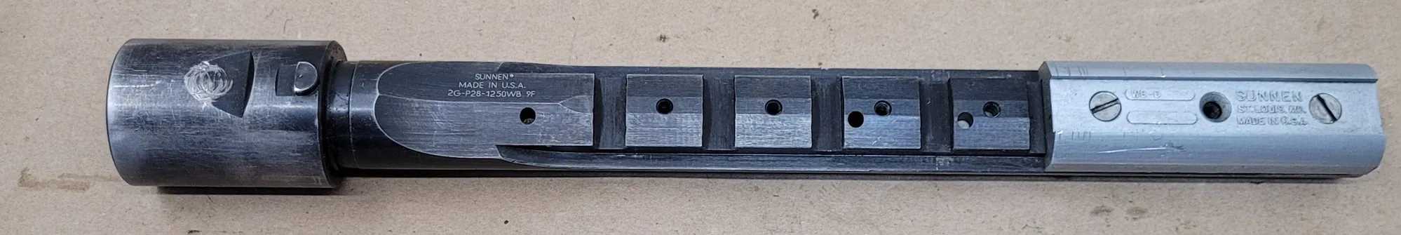 SUNNEN 2G-P28-1250 WB HONING MANDREL, 1.230-1.375IN DIAMETER RANGE - MACHINING TOOLING & PARTS