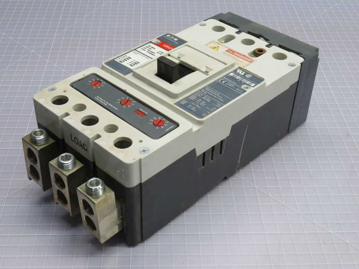 EATON HMCP400X5C CB, 3P, 3PH, 600 VAC, 250 VDC, 400A CONTINUOUS, 2000-4000 TRIP - CIRCUIT BREAKERS