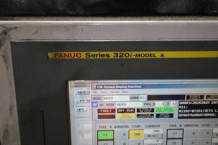 2008 FUJI ANS-320TTS CNC TURNING CENTER, TWIN SPINDLE, 3500 RPM, 8" CHUCK - CNC LATHES