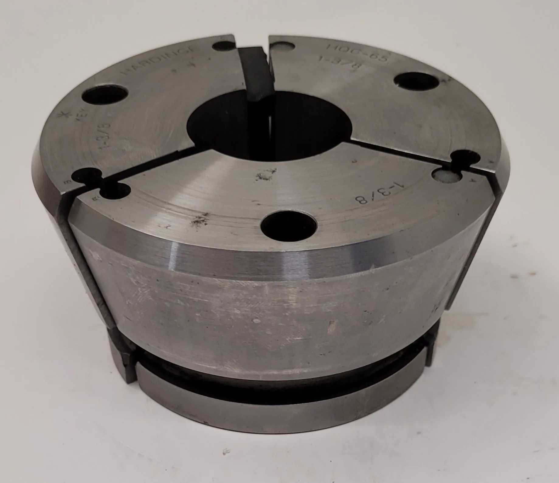 HARDINGE HQC-65 QUICK CHANGE COLLET, 1-3/8IN SIZE, 2.25” HEIGHT - MACHINING TOOLING & PARTS