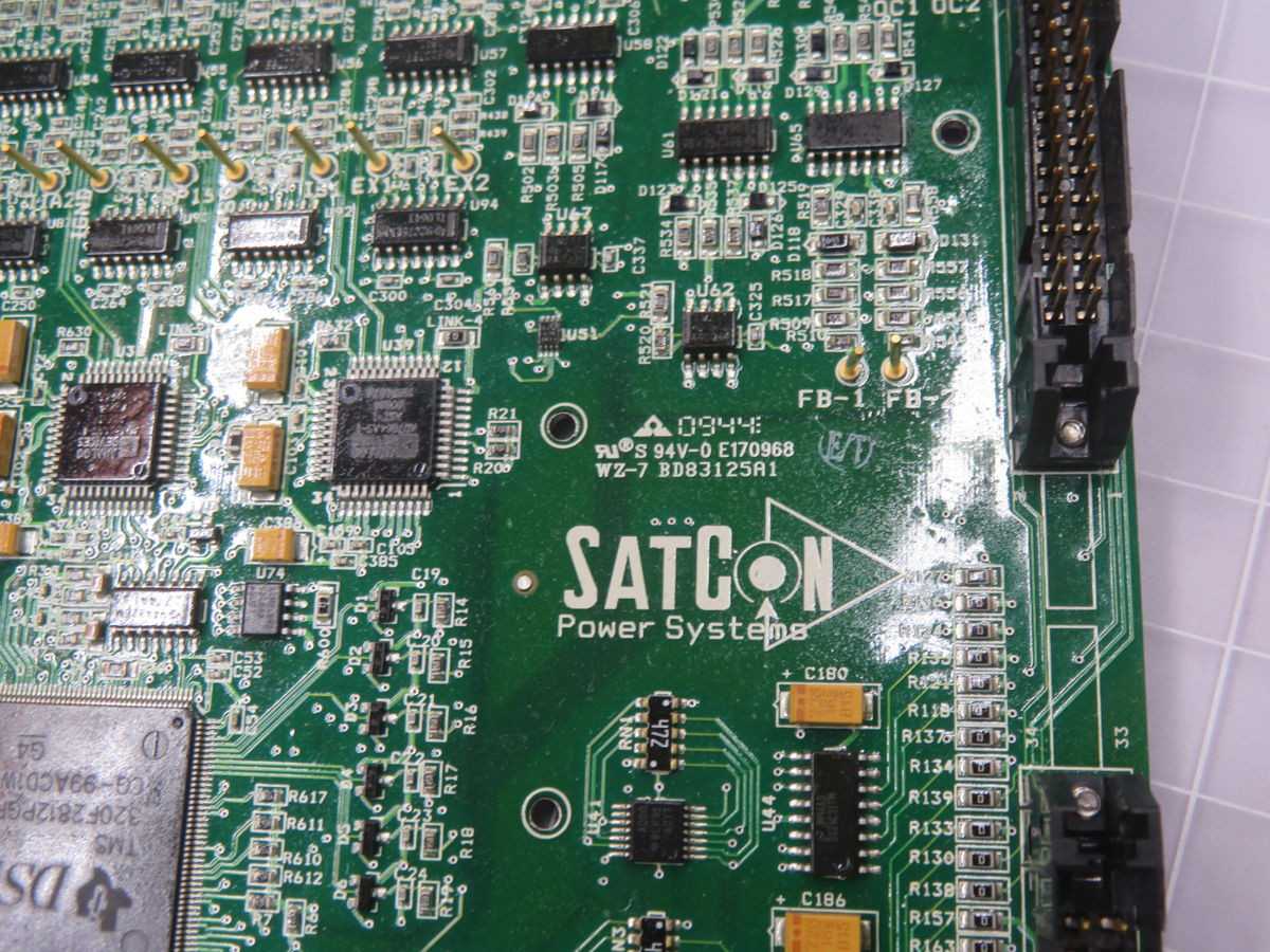 SATCON PC02043-C BD83125A1 MOTHERBOARD T264215 - PCB CIRCUIT BOARDS
