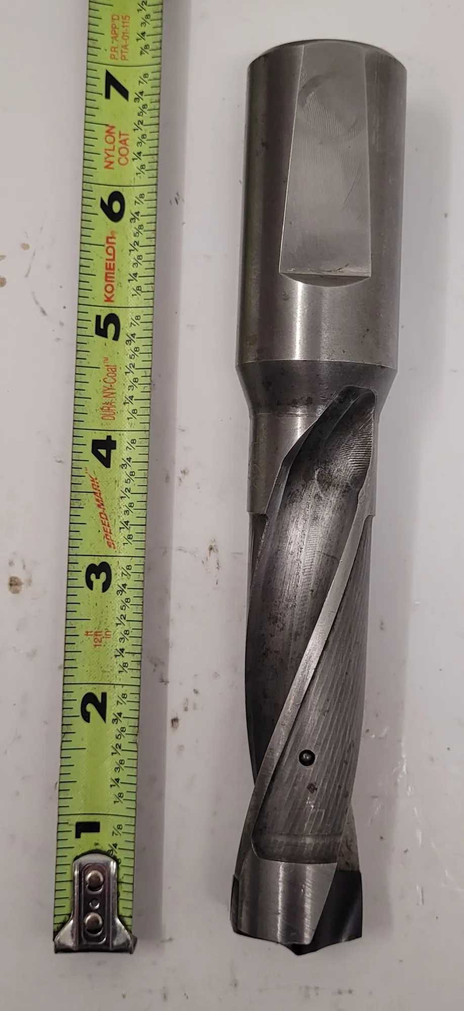 KENNAMETAL KSEM255R3WN32M INDEXABLE INSERT DRILL, OAL 6.85IN, DRILL END DIA 1.00IN, 2 FLUTES - MACHINING TOOLING & PARTS