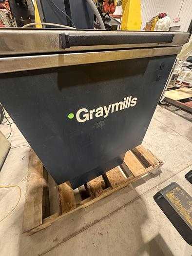 Heavy-Duty Graymills Liftkleen Parts Washer - 1850 lbs Capacity, Stainless Steel, Air-Operated - PARTS WASHERS