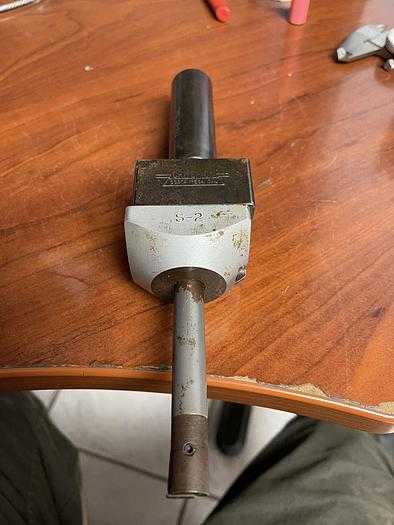 CRITERION S-2 ADJUSTABLE BORING HEAD, 1" STRAIGHT SHANK, 1/2" BORING BAR - TOOL HOLDERS