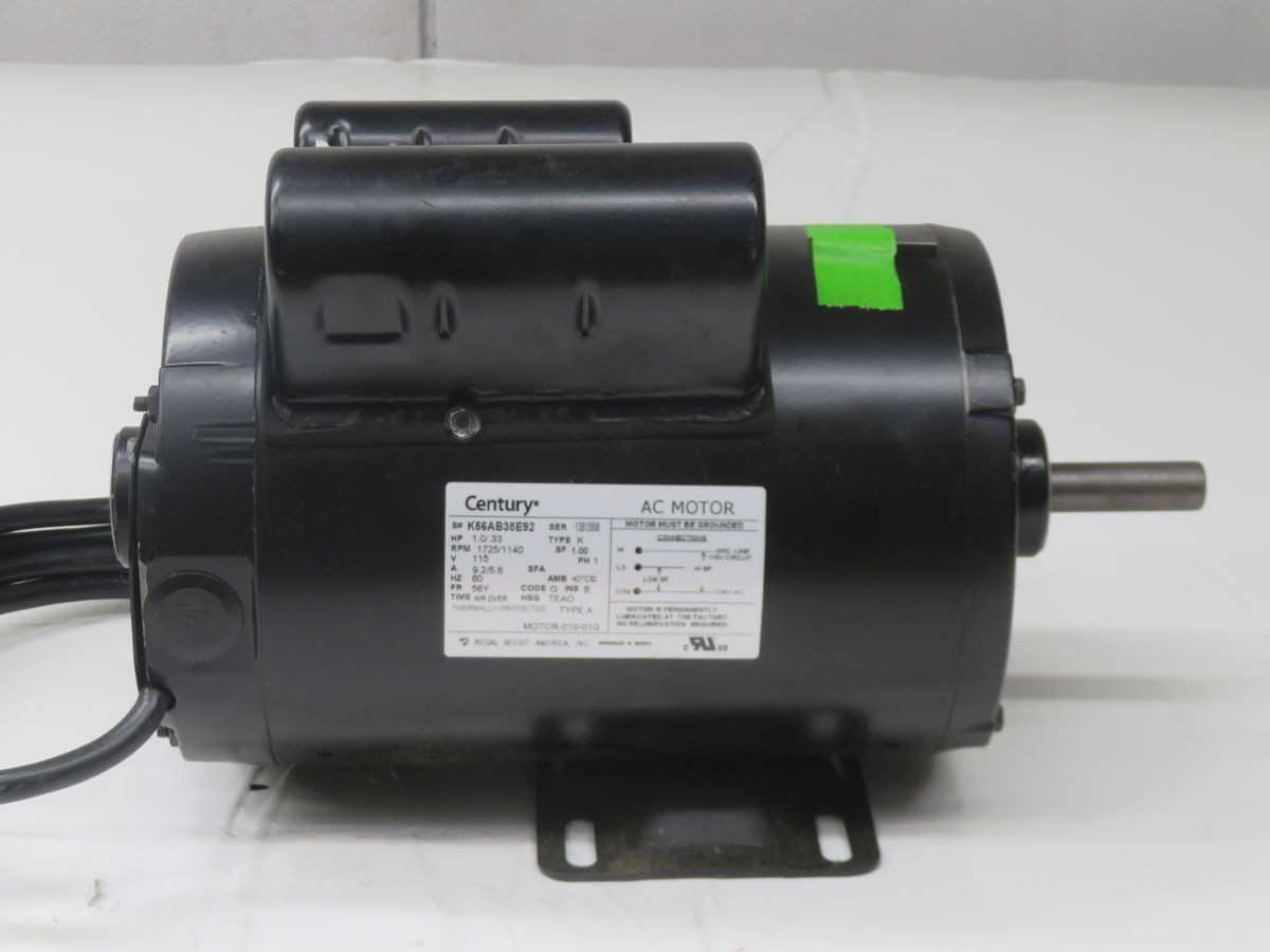 CENTURY K56AB38E92 138156M AC MOTOR T265713 - AC MOTOR