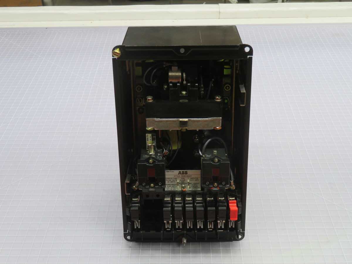 ABB KAB 1358D36A01 INDUSTRIAL ELECTROMECHANICAL HIGH-IMPEDANCE RELAY T268836 - ELECTRICAL RELAYS