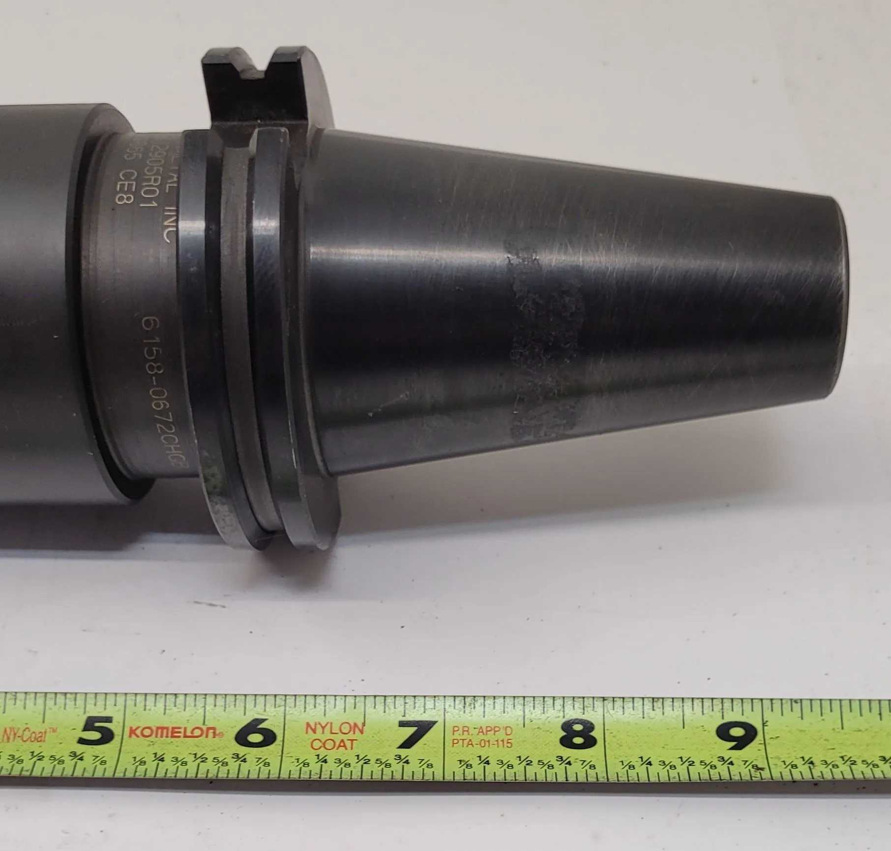 KENNAMETAL 212905R01 CAT 45 TOOL HOLDER - OAL 9.25" GA 6" BD 2.63" AD 1.25" - MACHINING TOOLING & PARTS
