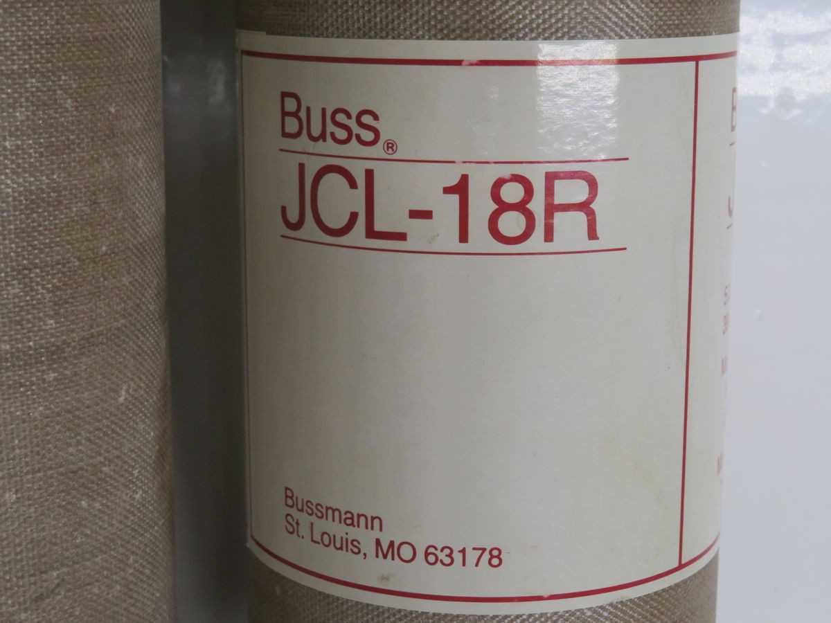 BUSSMAN JCL-18R MEDIUM VOLTAGE FUSE T269303 - FUSES